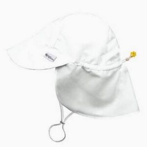 Green Spouts 9-18M UV Protection White Sun Hat